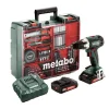 garantis authentique Perceuse-visseuse 18V Metabo BS 18 LT Set + 2 Batteries 2 Ah + Chargeur + Accessoires – 602102600 22