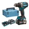 à prix promos Perceuse-visseuse 40V Makita DF002GD201 + 2 Batteries 2,5 Ah + Chargeur + MAKPAC 8