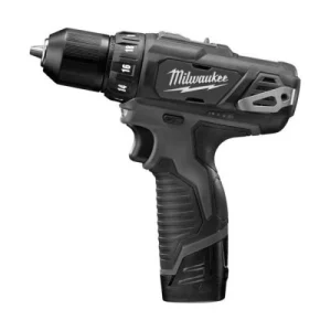 Vente Perceuse-visseuse 12V Milwaukee M12 BDD-201C + 1 Batterie 2 Ah + Chargeur + Coffret – MILWAUKEE – 4933479439 14