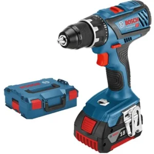 achat pas cher Perceuse-visseuse 18V Bosch GSR18V-28 + 2 Batteries 4 Ah + Chargeur En Coffret L-BOXX – 06019H410A 14