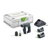 marques pas cher Perceuse-visseuse 10,8V Festool CXS 2,6-PLUS + 2 Batteries 2,6 Ah + Chargeur + Coffret Systainer SYS3 – 576092 22