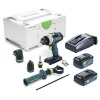 Perceuse-visseuse à Percussion 18V Festool QUADRIVE + 2 Batteries + Chargeur Rapide + SYS3 – 577247 Couleurs variées 13