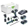 site en ligne Perceuse-visseuse à Percussion 18V Festool QUADRIVE + 2 Batteries + Chargeur Rapide + SYS3 – 577248 10