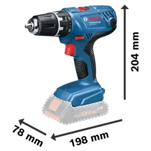 vente à bas prix Perceuse Visseuse 18V Bosch GSR 18V-21 + 2 Batteries 2 Ah + Chargeur + Coffret L-CASE – 06019H100A 8