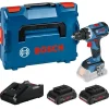 soldes pas cher Perceuse-visseuse 18 V Bosch GSR 18V-60 C + 2 Batteries 4.0 Ah + Chargeur + L-Boxx – 06019G110Q 22