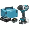 outlet Boulonneuse à Chocs 18V Makita DTW1001RTJ + 2 Batteries 5 Ah + Chargeur + Coffret MAKPAC 22