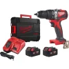 Perceuse Visseuse à Percussion 18V Milwaukee M18 BLPD2-502X + 2 Batteries 5.0 Ah + Chargeur + HD BOX – 4933464517 Paiement sécurisé 20