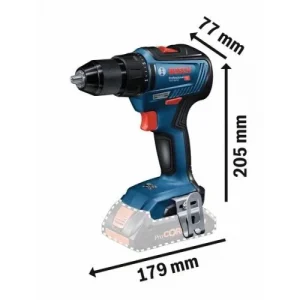 Perceuse-visseuse 18V Bosch GSR 18V-55 + 2 Batteries 4 Ah ProCORE + Chargeur + Coffret L-Boxx – 06019H5204 site officiel 14