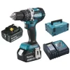 destockage Perceuse Visseuse à Percussion 18V Makita DHP484RTJ + 2 Batteries 5 Ah + Chargeur + Makpac 20