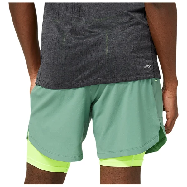 New Balance – NB AT 7 Inch 2 In 1 Short – Short De Running Meilleur Prix 3